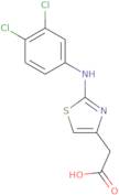 2-(3,4-Dichlorophenylamino-3,5-thiazolyl)acetic acid