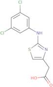 2-(4-(3,5-Dichlorophenylamino)-3,5-thiazolyl)acetic acid