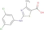 2-((3,5-Dichlorophenyl)amino)-4-methyl-1,3-thiazole-5-carboxylic acid