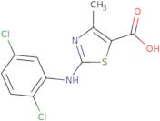 2-((2,5-Dichlorophenyl)amino)-4-methyl-1,3-thiazole-5-carboxylic acid