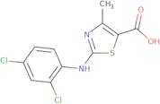 2-((2,4-Dichlorophenyl)amino)-4-methyl-1,3-thiazole-5-carboxylic acid