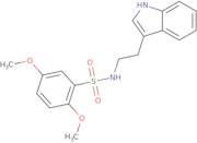 ((2,5-dimethoxyphenyl)sulfonyl)(2-indol-3-ylethyl)amine