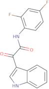 N-(2,4-Difluorophenyl)-2-indol-3-yl-2-oxoethanamide