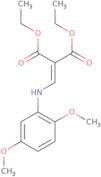 diethyl 2-(((2,5-dimethoxyphenyl)amino)methylene)propane-1,3-dioate