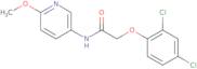 2-(2,4-dichlorophenoxy)-N-(6-methoxy(3-pyridyl))ethanamide