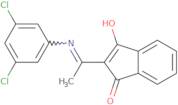 2-(((3,5-dichlorophenyl)amino)ethylidene)indane-1,3-dione