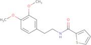 N-(2-(3,4-dimethoxyphenyl)ethyl)-2-thienylformamide