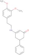 3-((2-(3,4-dimethoxyphenyl)ethyl)amino)-5-phenylcyclohex-2-en-1-one