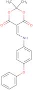 2,2-dimethyl-5-(((4-phenoxyphenyl)amino)methylene)-1,3-dioxane-4,6-dione