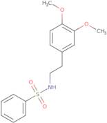 (2-(3,4-dimethoxyphenyl)ethyl)(phenylsulfonyl)amine