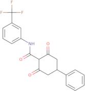 (2,6-dioxo-4-phenylcyclohexyl)-N-(3-(trifluoromethyl)phenyl)formamide