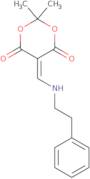 2,2-dimethyl-5-(((2-phenylethyl)amino)methylene)-1,3-dioxane-4,6-dione