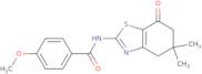 N-(5,5-dimethyl-7-oxo(4,5,6-trihydrobenzothiazol-2-yl))(4-methoxyphenyl)formamide