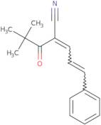 2-(2,2-dimethylpropanoyl)-5-phenylpenta-2,4-dienenitrile