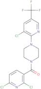 2,6-dichloro(3-pyridyl)4-(3-chloro-5-(trifluoromethyl)(2-pyridyl))piperazinyl ketone