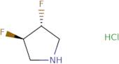rac-(3R,4R)-3,4-Difluoropyrrolidine hydrochloride, trans