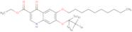 Ethyl 6-Decyloxy-7-ethoxy-d5-4-hydroxy-3-quinolinecarboxylate