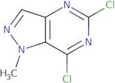 5,7-Dichloro-1-methyl-1H-pyrazolo[4,3-d]pyrimidine