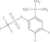 4,5-Difluoro-2-(trimethylsilyl)phenyl triflate