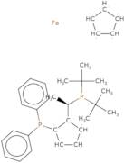 (R)-1-[(S)-2-(Diphenylphosphino)ferrocenyl]ethyldi-tert-butylphosphine