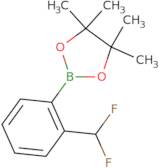 2-[2-(Difluoromethyl)phenyl]-4,4,5,5-tetramethyl-1,3,2-dioxaborolane