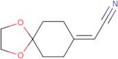 2-(1,4-Dioxaspiro[4.5]decan-8-ylidene)acetonitrile