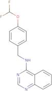 N-[[4-(Difluoromethoxy)phenyl]methyl]-4-quinazolinamine