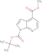 1-(1,1-Dimethylethyl) 4-methyl 1H-pyrrolo[2,3-b]pyridine-1,4-dicarboxylate