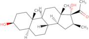 (3β,5α,16β)-3,17-Dihydroxy-16-methylpregnan-20-one