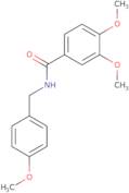 3,4-Dimethoxy-N-[(4-methoxyphenyl)methyl]benzamide