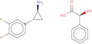 (1S,2R)-2-(3,4-Difluorophenyl)-cyclopropanamine (S)-mandelate