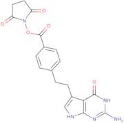 4-[2'-(7''-Deazaguanine)ethyl]benzoic acid N-hydroxysuccinimide ester