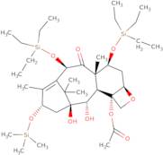 2-Debenzoyl-7,10-bis[O-(triethylsilyl)]-10-deacetyl-13-O-trimethylsilyl baccatin III