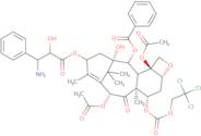 N-Debenzoyl-7-{[(2,2,2,-trichloroethyl)oxy]carbonyl} paclitaxel