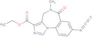 Defluoro flumazenil isothiocyanate