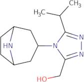 Des[1-(4,4-difluorocyclohexanecarboxamido)-1-phenylpropyl]-3-hydroxymethyl maraviroc