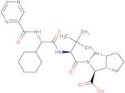Des[N-[(1S)-1-[2-(cyclopropylamino)-2-oxoacetyl]butyl]carboxamido] 1-carboxy telaprevir