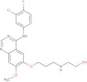 3-Desmorpholinyl-3-hydroxyethylamino gefitinib