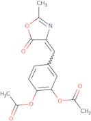 4-(3,4-Diacetoxybenzal)-2-methyl-5-oxazolone