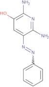 2,6-Diamino-5-hydroxy-3-(phenylazo)pyridine