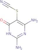 2,4-Diamino-6-hydroxy-5-thiocyanopyrimidine