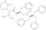 (S)-N-[(2S,4S,5S)-5-(Dibenzylamino)-4-hydroxy-1,6-diphenylhexan-2-yl]-3-methyl-2-(2-oxotetrahydr...