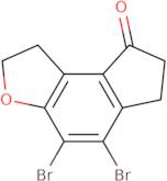 4,5-Dibromo-1,2,6,7-tertahydro-8H-indeno[5,4-b]furan-8-one