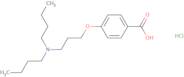 4-[3-(Dibutylamino)propoxy]benzoic acid hydrochloride