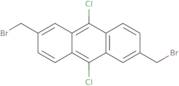 9,10-Dichloro-2,6-bis(bromomethyl)anthracene