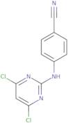 4-[(4,6-Dichloro-2-pyrimidinyl)amino]benzonitrile