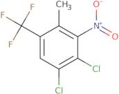 1,2-Dichloro-4-methyl-3-nitro-5-(trifluoromethyl)benzene