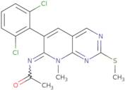 N-[6-(2,6-Dichlorophenyl)-8-methyl-2-(methylthio)pyrido[2,3-d]pyrimidin-7(8H)-ylidene]acetamide