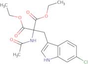 Diethyl (6-chloro-2-indolylmethyl)acetamidomalonate