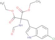 Diethyl (6-chloro-2-indolylmethyl)formamido-malonate